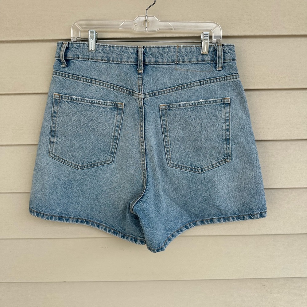 Zara Light Blue Jean Shorts - Picture 3 of 3